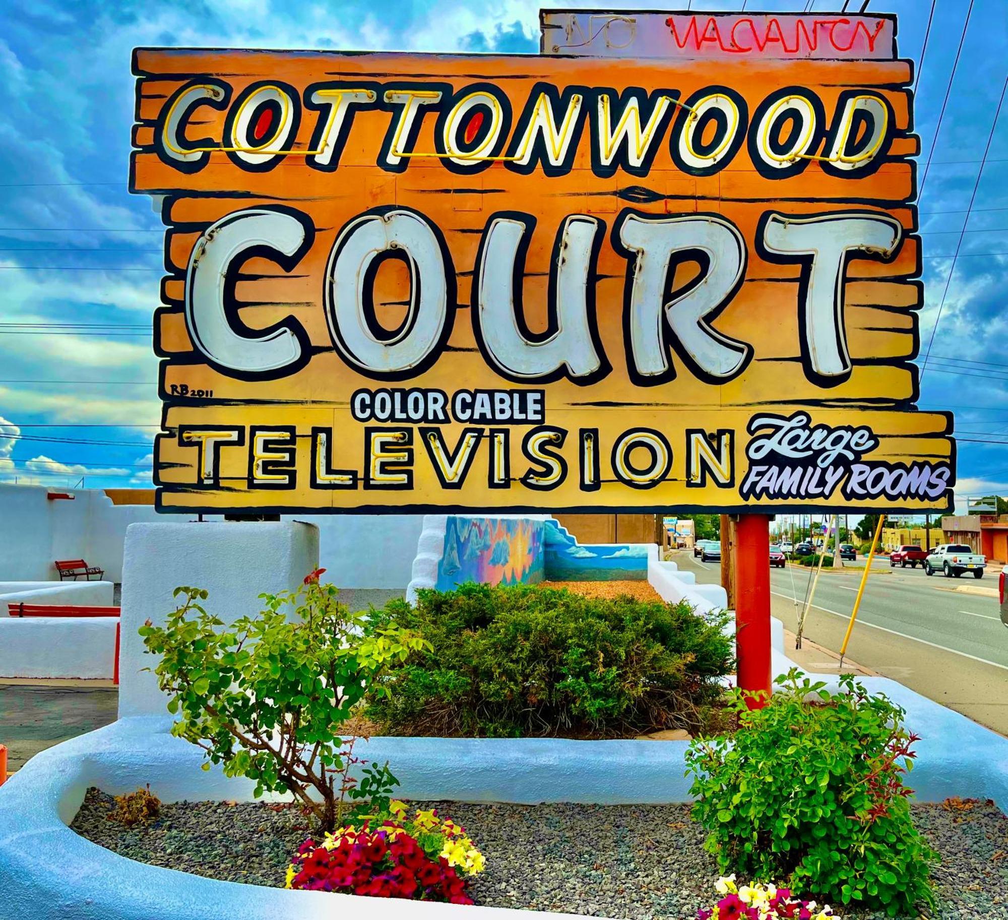 Cottonwood Court Motel Santa Fe Bagian luar foto